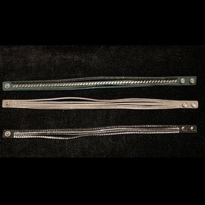 Swarovski wrap bracelets